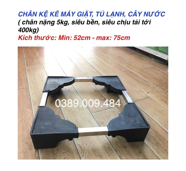 (Giá huỷ diệt) chân kê máy giặt, tủ lạnh siêu chịu tải(400kg)