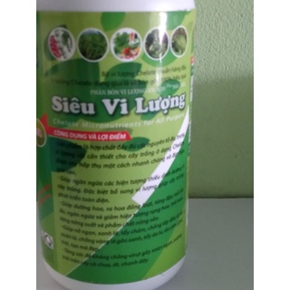 Phân bón lá SIÊU VI LƯỢNG
