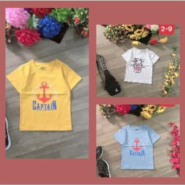 {8-25kg} Áo cộc tay bé trai size nhí 100% cotton đẹp (hàng bán shop)