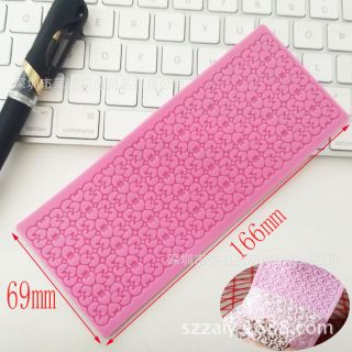 Khuôn silicon Sugar Veil Ren Hoa văn 8