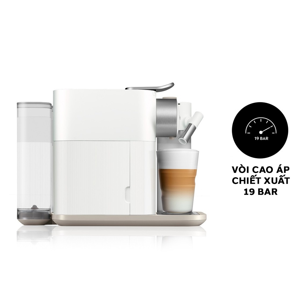 Máy pha cà phê Nespresso Gran Lattissima Trắng