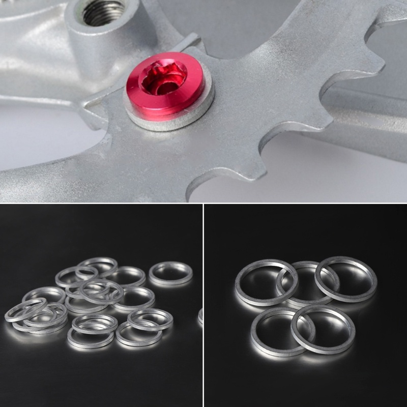 Bộ 20 Vòng Đệm Đơn / Đôi 1mm Bằng Thép Không Gỉ Chuyên Dụng Cho