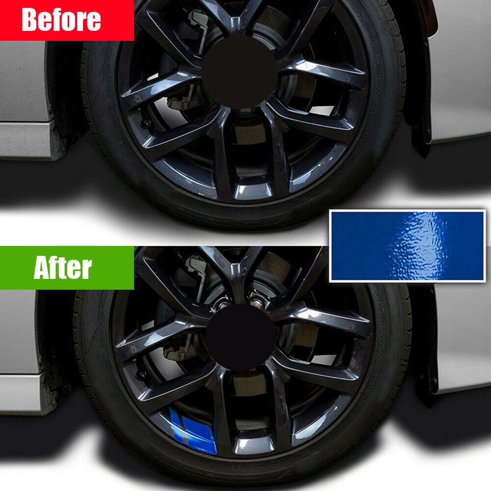 MYRONGVN Bộ 6 Miếng Dán Trang Trí Vành Bánh Xe Hơi Độc Đáo Mới