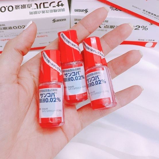 Nước Nhỏ Mắt Giảm Cận Sancoba Nhật Bản 5ml
