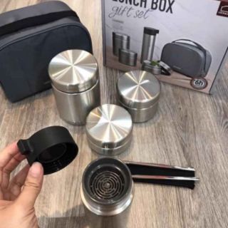 Bộ hộp cơm giữ nhiệt Lock&Lock LHC8016S01