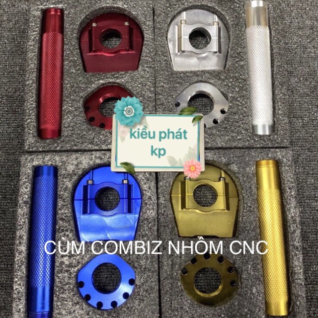 Cùm Tăng Tốc Nhôm Combiz Đủ Màu
