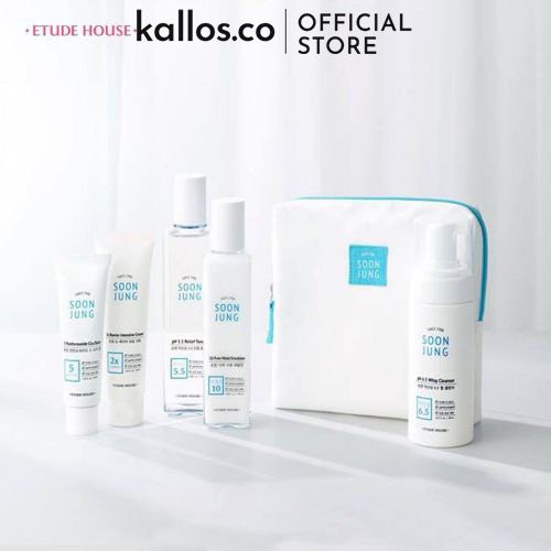 [TEM CHÍNH HÃNG] Sữa Rửa Mặt Dạng Bọt Etude House Soon Jung 5.5 Foam Cleanser, pH 6.5 Whip Cleanser | BigBuy360 - bigbuy360.vn