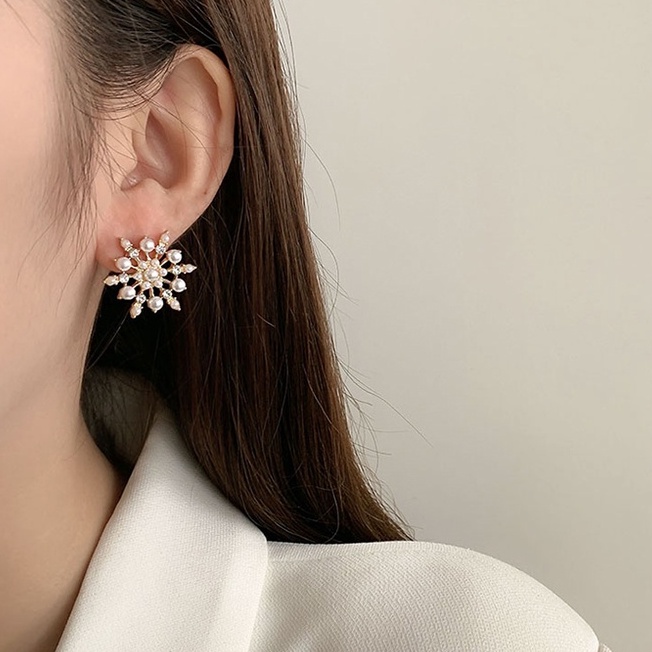 Bông tai phong cách Hàn Quốc thanh lịch nhiều kiểu tùy chọn