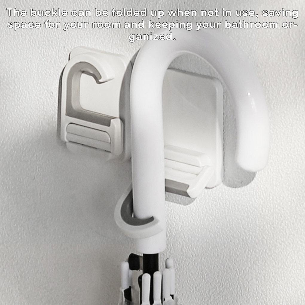 Giá Đỡ Chổi / Cây Lau Nhà Gắn Tường Tùy Chỉnh Tiện Dụng Cho Phòng Tắm