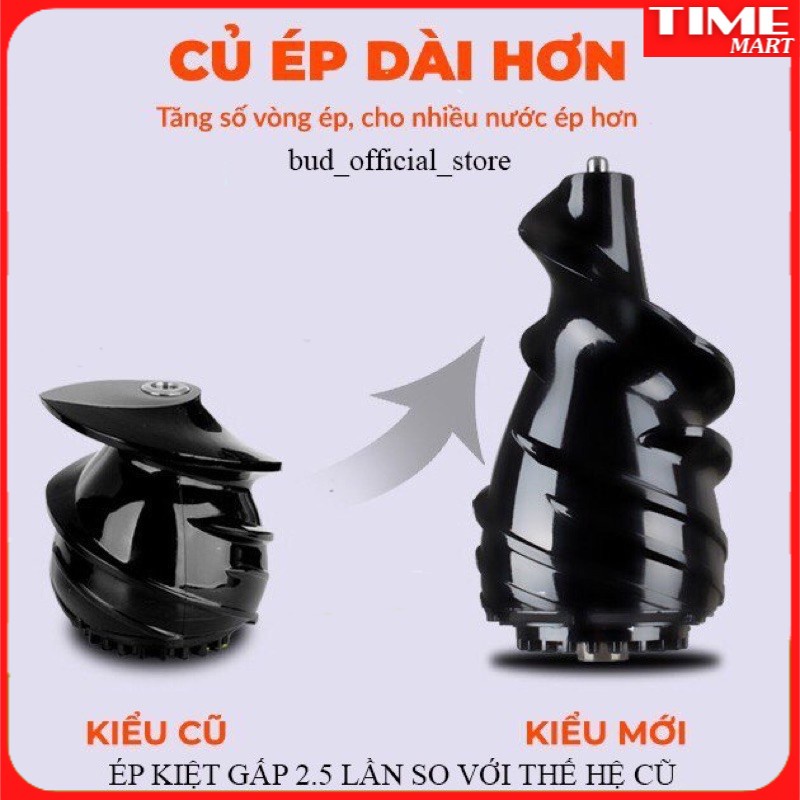 [CHÍNH HÃNG] Máy ép chậm rau củ quả Xiaomi Bud Bj32 công suất 250W. Đạt tiêu chuẩn FDA [TIME_MART siêu thị tiện ích]