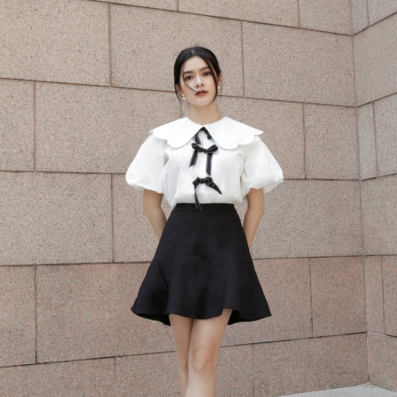 [AT MODA DE LITA] Áo Kiera phối nơ