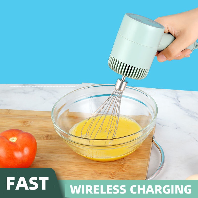 Máy Đánh Khuấy Tự Động Cầm Tay Cỡ Nhỏ Có Thể Sạc Lại Tiện Dụng Cho Gia Đình