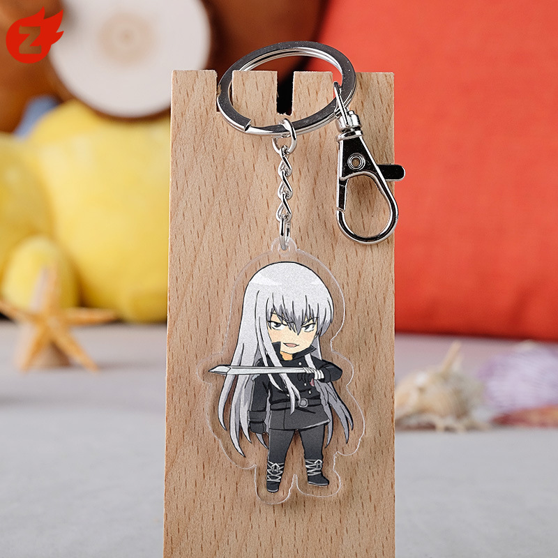 Móc khóa acrylic chủ đề Hitman Reborn