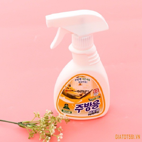 Xịt tẩy vệ sinh Sandokkaebi nhà bếp, toilet, nhà tắm đa năng 300ml chính hãng