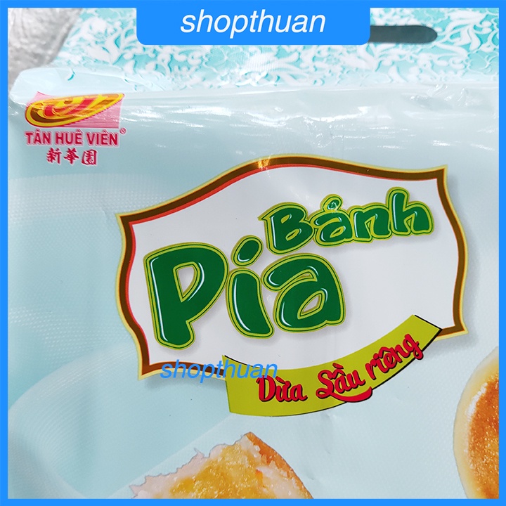 Bánh pía Dừa Sầu Riêng 480g ( 12 cái ) - Tân Huê Viên - Bánh pía mini