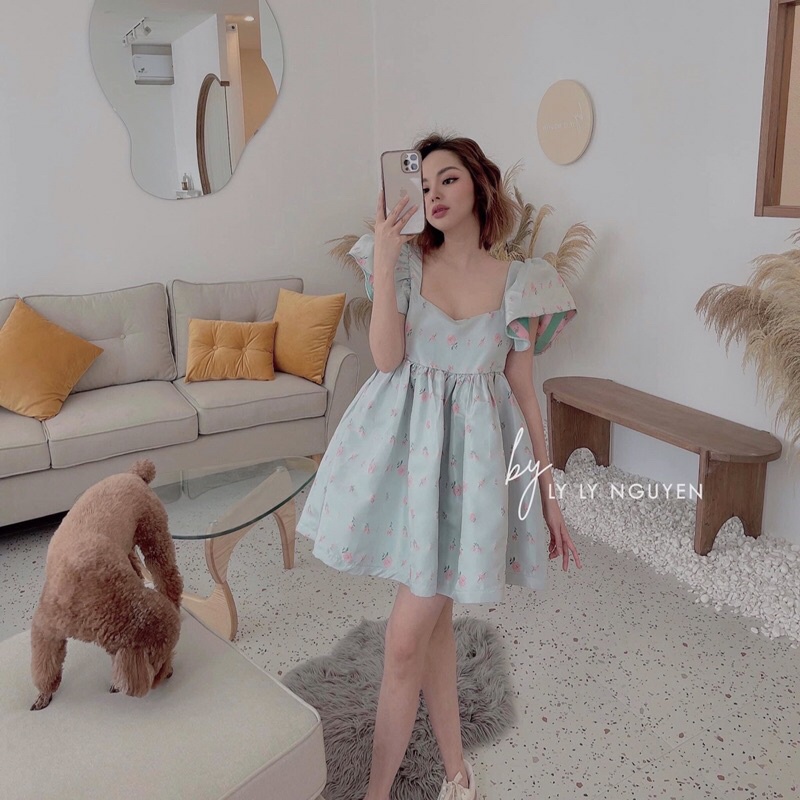 Dầm babydol lụa siêu cute