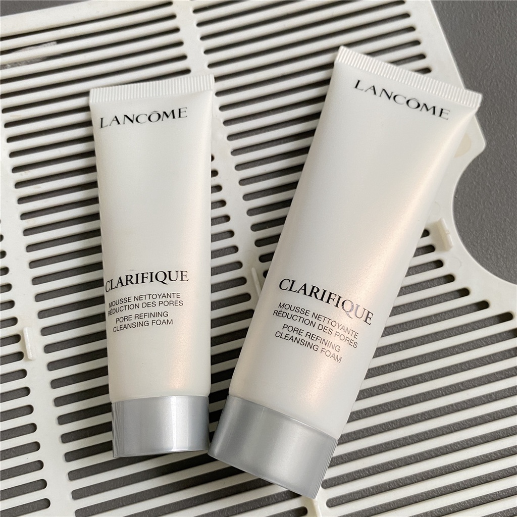 Lancome Sữa Rửa Mặt Trắng Sáng Da Clarifique Pore Refining Cleansing Foam 30ml- 50ml Hàng Chính Hãng