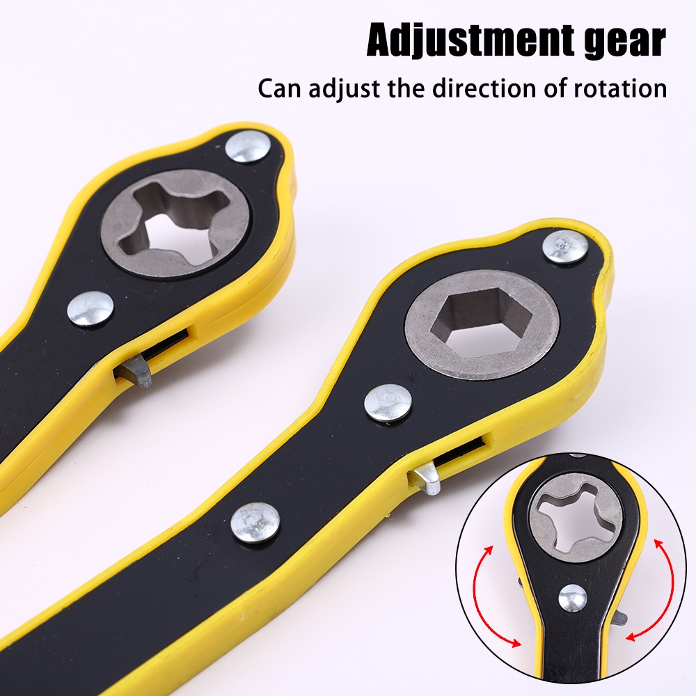 Cờ Lê Lục Giác Cầm Tay Tiết Kiệm Sức Lực Tiện Dụng Chất Lượng Cao