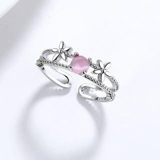 Nhẫn nữ thời trang thiết kế hoa đính đá phong cách Hàn Quốc ANTA Jewelry - ATJ2101P