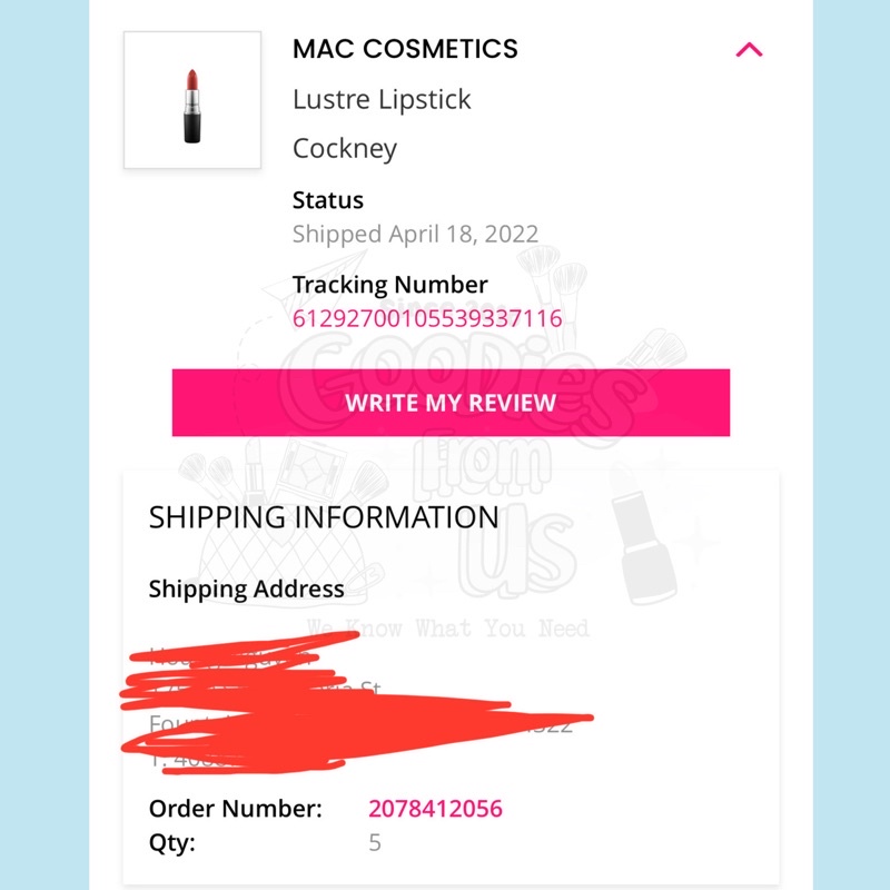 Son thỏi MAC Cockney SALE 50% !!