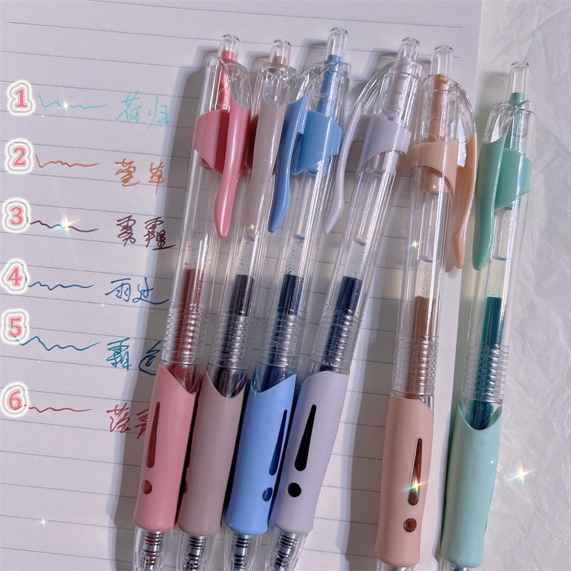 1 Bút Gel Ngòi 0.5mm Nhiều Màu Sắc Tiện Lợi