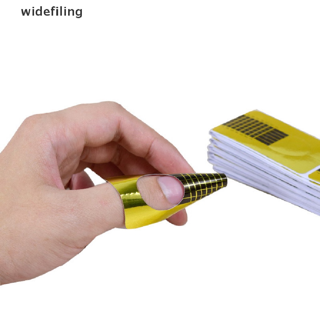 Set 100 miếng dán hỗ trợ nối dài móng tay tiện dụng<br>