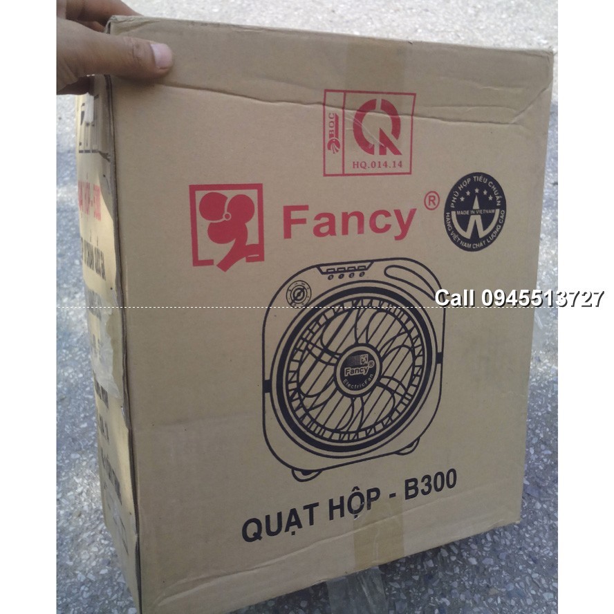 Bảo Hành 12 Tháng Quạt hộp Fancy B300 6 cánh 30 cm 55W | BigBuy360 - bigbuy360.vn