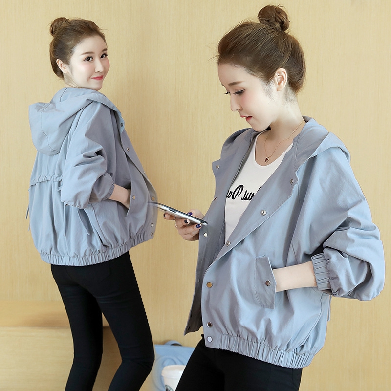 Áo Khoác Trùm Đầu Nữ Kiểu Bomber co big size S-XXL AWT190901