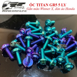 Ốc gr5 5li15 đầu dù gắn dàn áo honda