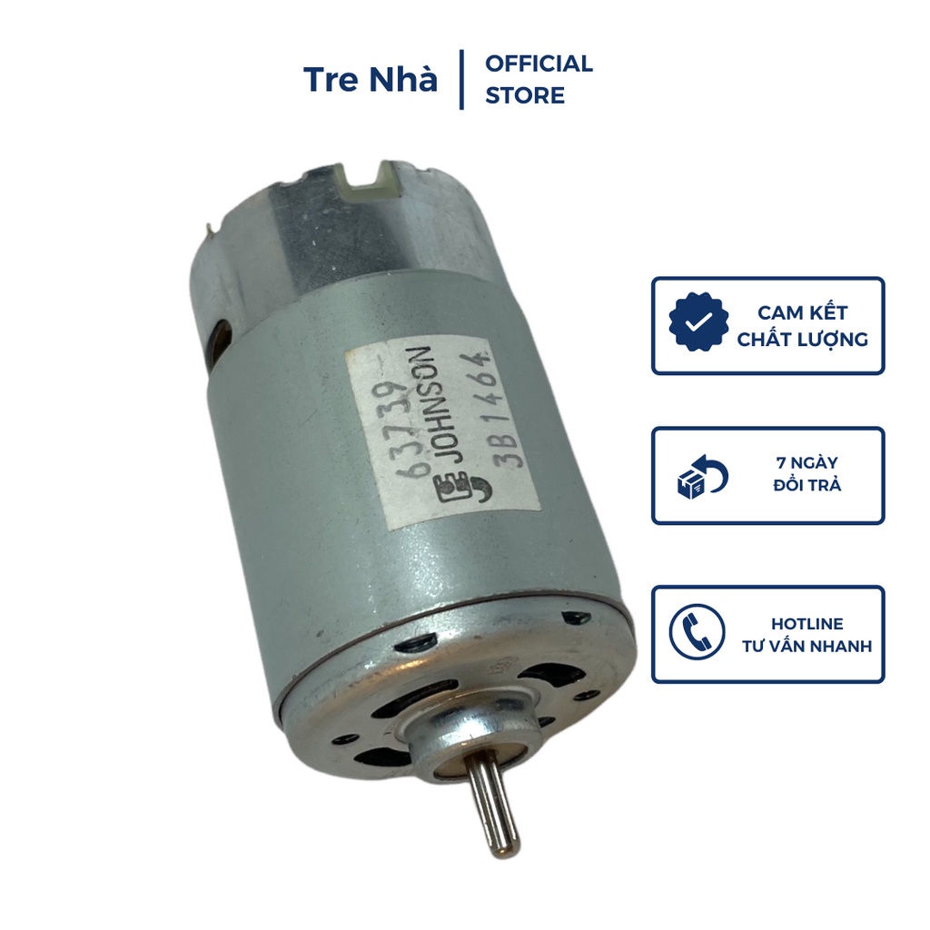 Động cơ công cụ điện bạo lực Dechang 550 DC12V tốc độ cao 18200 vòng / phút công suất cao 100W