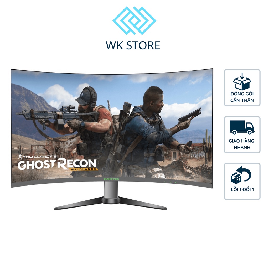 Màn Hình Cong HKC 27 Inch ANTTEQ ANT-27F272 Màn Hình LED VA Full HD – Màn Hình Cong Tần Số 75Hz Chính Hãng