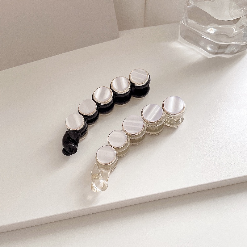 Kẹp tóc đuôi ngựa thiết kế thanh lịch phong cách Hàn Quốc thời trang