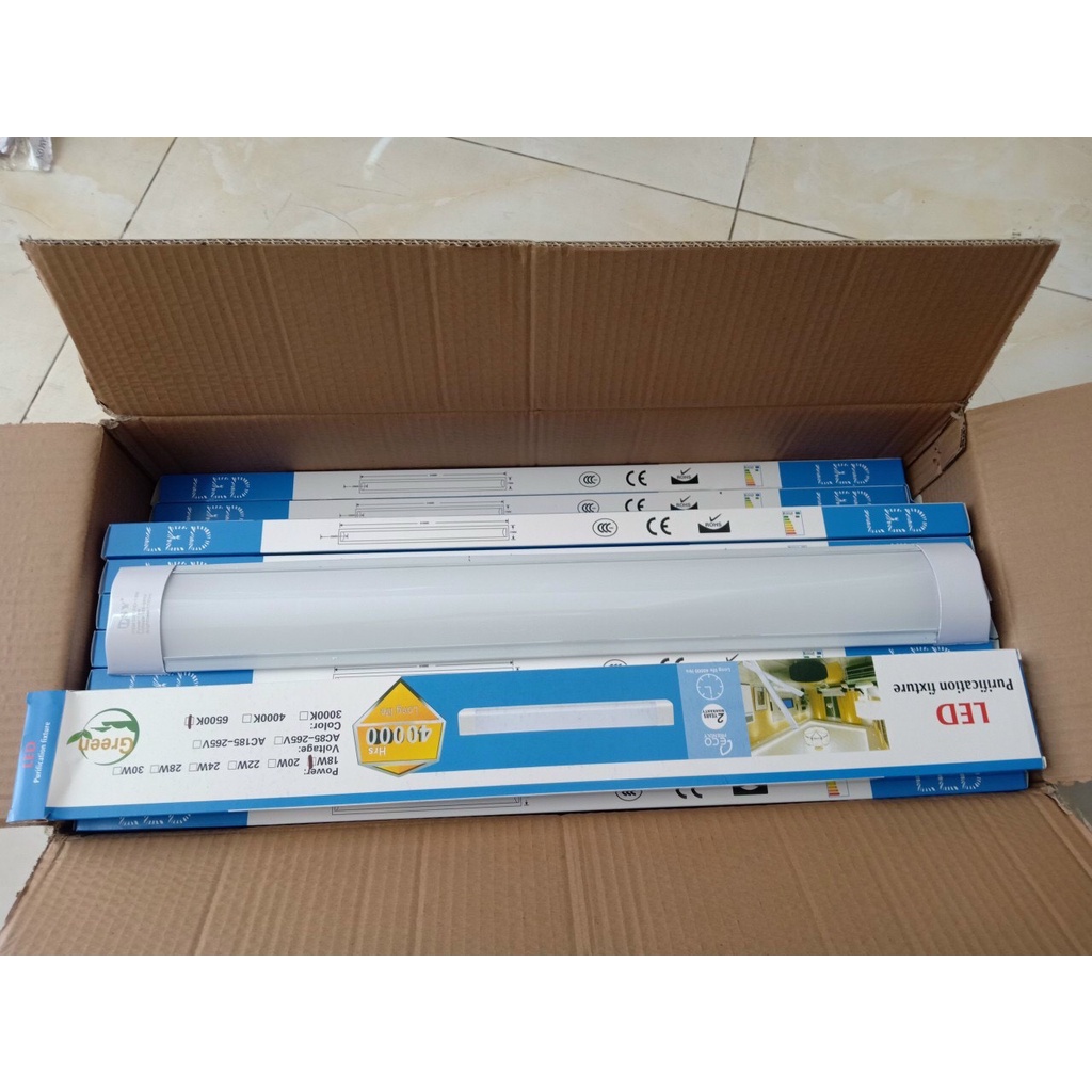 Đèn Tuýt Led Bán Nguyệt 1.2m(Đủ Công Suất). Led COB Siêu Sáng Bảo hành 12 tháng