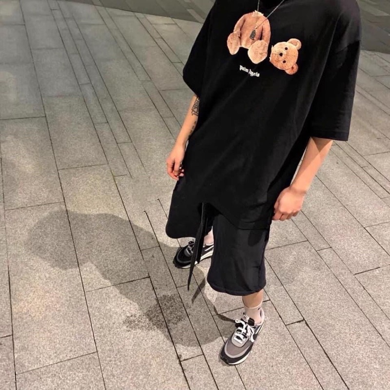 Áo thun tay lỡ Palm Angels, áo thun nam nư unisex, streetwear_vn | BigBuy360 - bigbuy360.vn