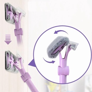 Cây lau kính đa năng thiết kế xoay 360 độ- dụng cụ lau kiếng vệ sinh nhà cửa