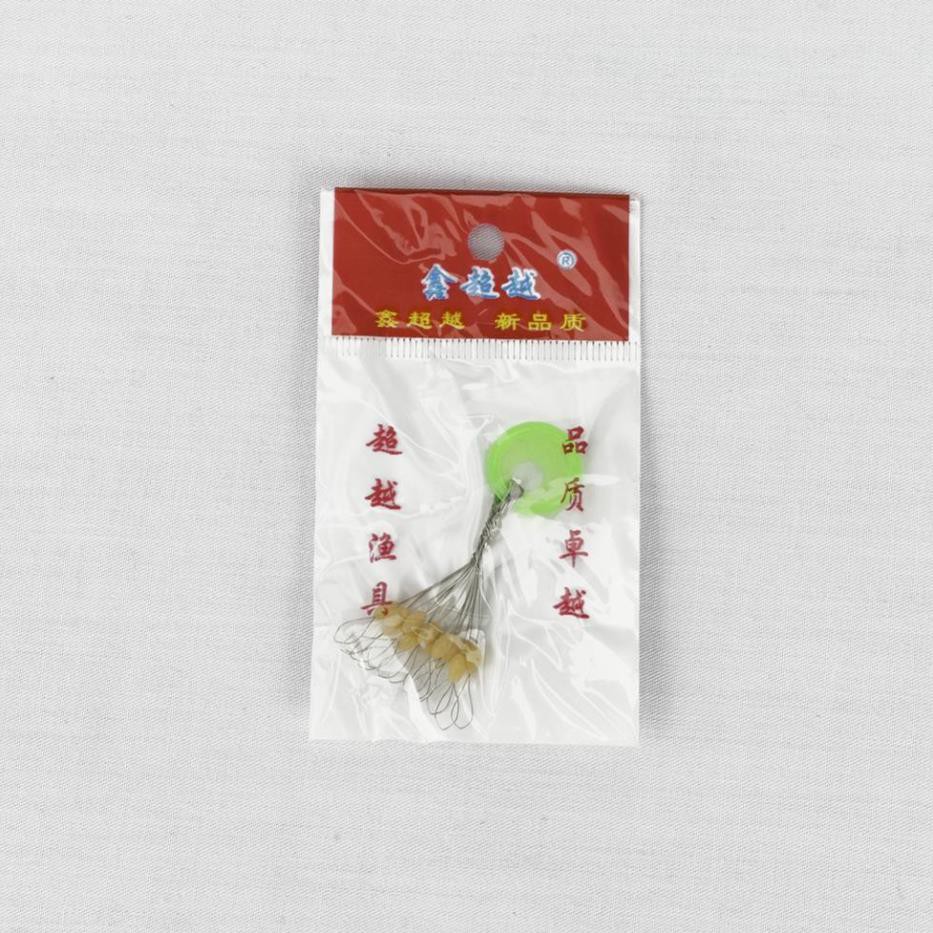 Hạt chặn phao chì câu cá 15 viên/ tép tròn