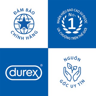 Bao Cao Su Siêu Mỏng Cao Cấp Durex Invisible Satify 3 bao