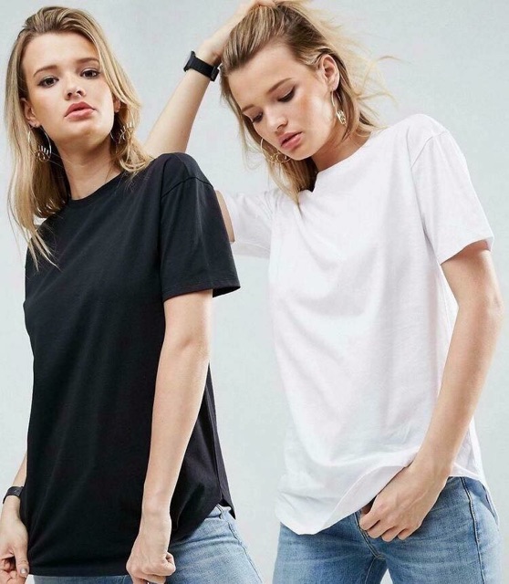 [Mã FATHANG5 giảm 10K đơn 50K] [XẢ KHO - GIÁ SỐC] Áo thun đen trắng trơn xuất Hàn siêu đẹp giá mềm (Hipshop HCM) | BigBuy360 - bigbuy360.vn