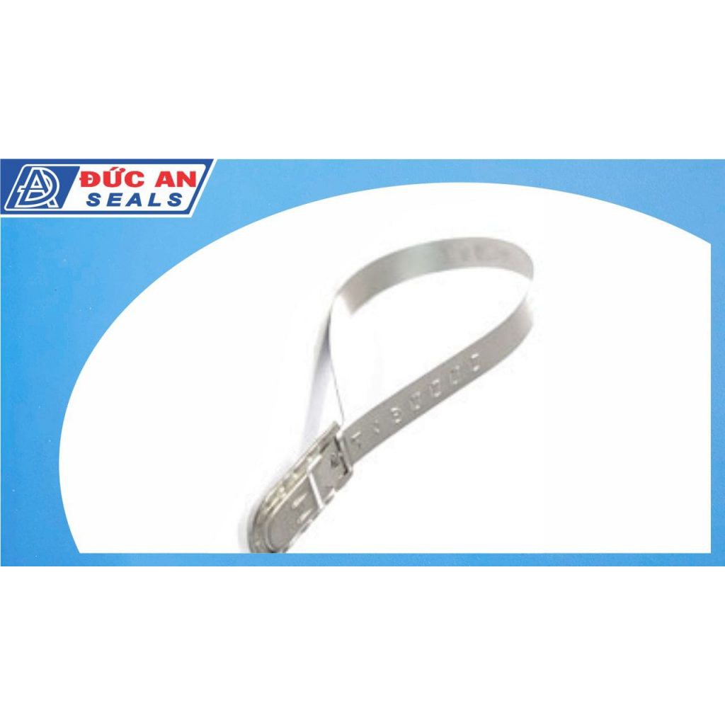 25 chiếc - Seal khóa niêm phong kẹp chì lá thép DA04