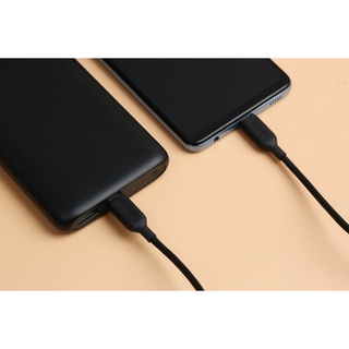 Cáp Type C - Type C 0.9m Anker PowerLine III A8852 Đen