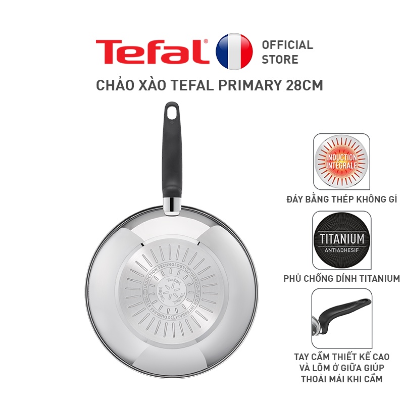 [Mã LIFEHL25 giảm 10% đơn 350K] Chảo xào Tefal Primary 28cm