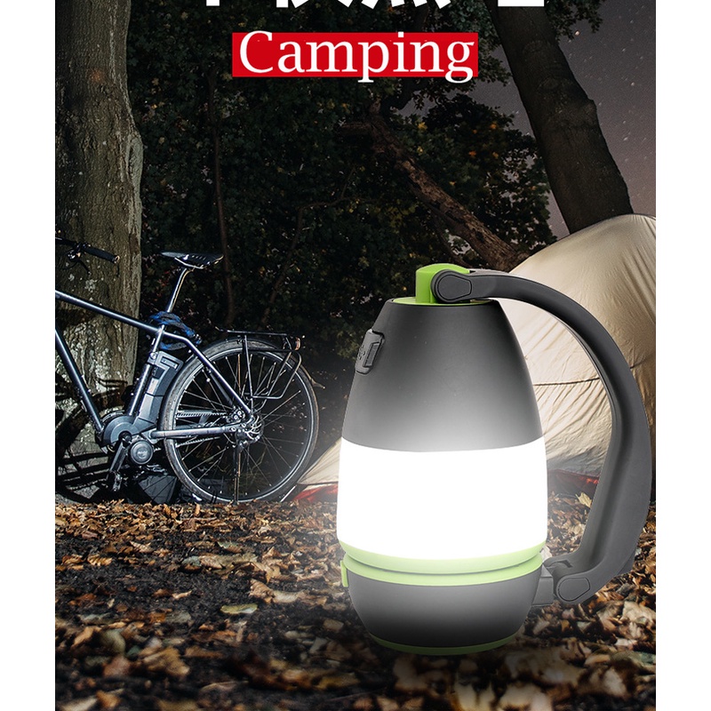 Đèn Pin Đa Chức Năng Kiêm Sạc Pin Dự Phòng, Đèn Để Bàn Học, Đèn Ngủ