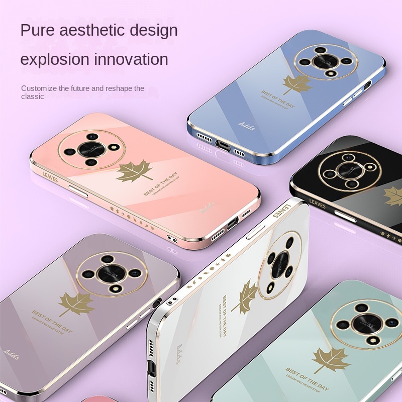 Ốp Điện Thoại silica gel Mềm Mạ Điện Chống Sốc Cho Huawei Honor X9 5G HonorX9
