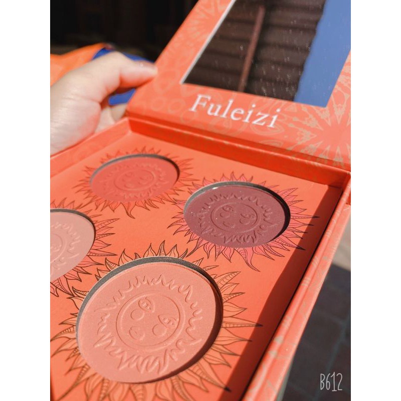 Phấn mắt má 4 ô to Fuleiz nội địa trung makeup cực dễ | BigBuy360 - bigbuy360.vn