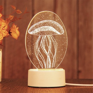 ĐÈN LED 3D TRANG TRÍ KIÊM ĐÈN NGỦ