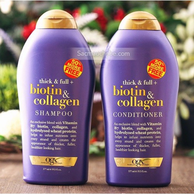 BIOTIN TÍM 557ml - Dầu Gội Dầu Biotin Mỹ - BỘ GỘI XẢ NGĂN RỤNG TÓC, KÍCH THÍCH MỌC TÓC - Nhà Sâu Shop | BigBuy360 - bigbuy360.vn