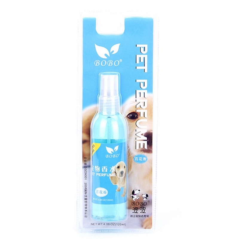 Nước Hoa Cho Chó Mèo Khử Mùi BoBo Pet Perfume 120ml - Xiuxiu Giang