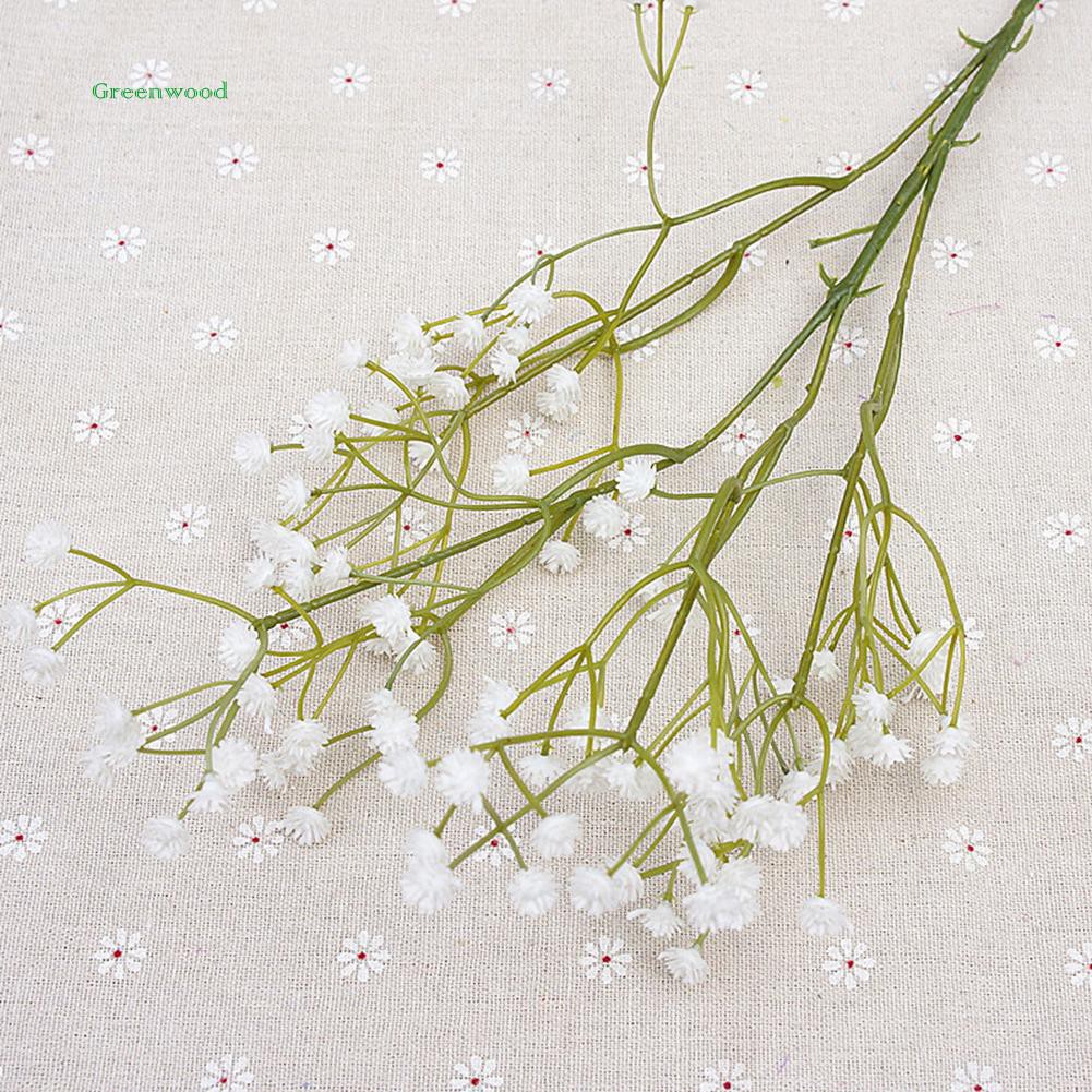 Hoa baby nhân tạo dùng trong trang trí tiệc cưới