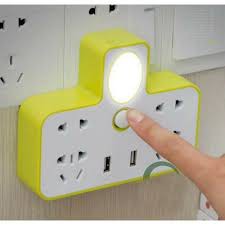 ổ cắm có 2 cổng USB kèm đèn ngủ ( tuyển sỉ )