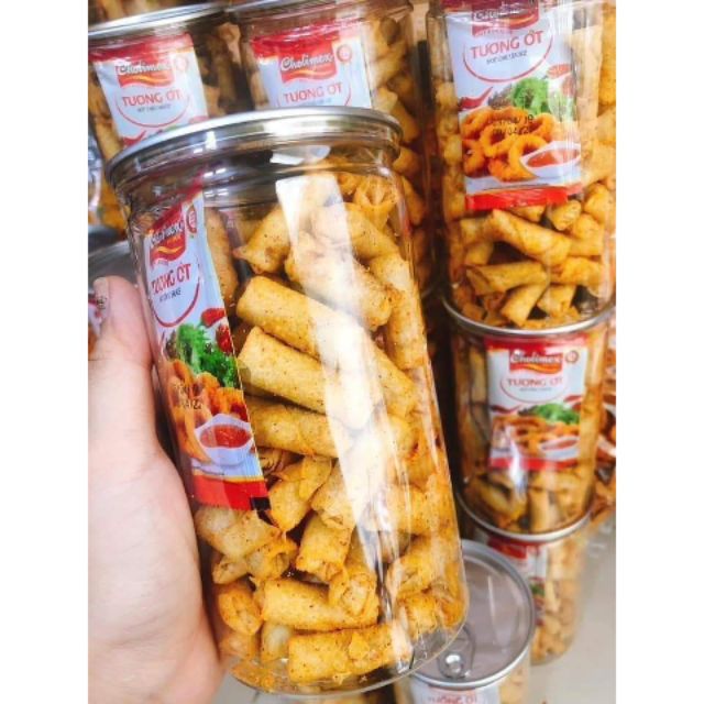 Chả giò tôm sấy mini Date 6 tháng